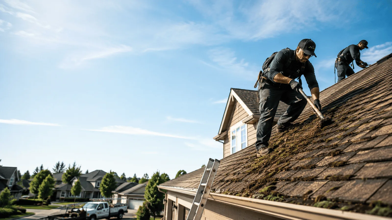 Roof Moss Removal in Canton, OK near me